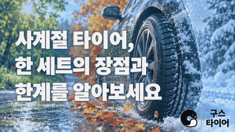 사계절용 타이어의 원리, 이름보다 모델별 성능을 확인하세요