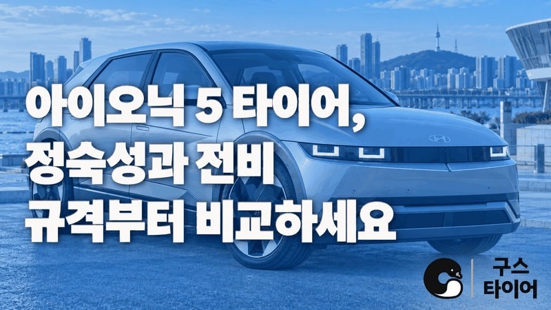 아이오닉 5 타이어 추천