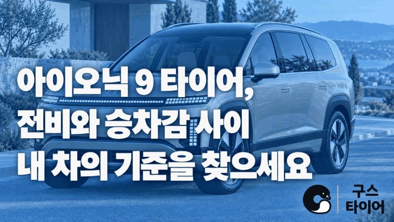 아이오닉 9 타이어 추천