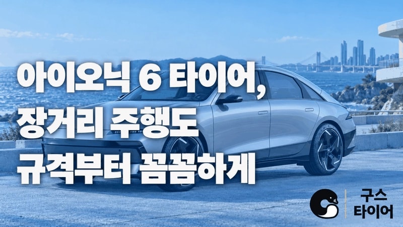 아이오닉 6 타이어 추천