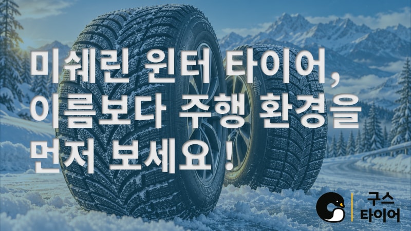 미쉐린윈터 타이어의 모든 것