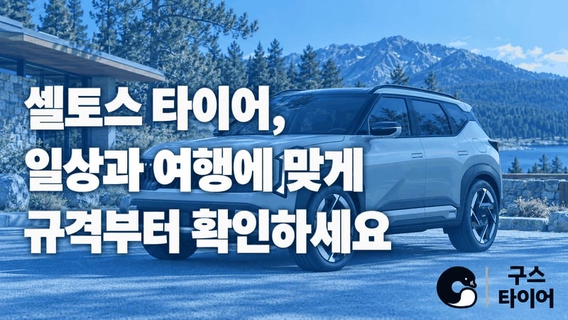 셀토스 타이어 추천